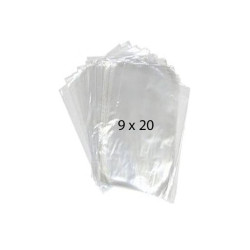 Bolsas Plástico 9x20 de 0'400 g.